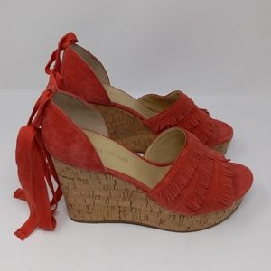 New Ivanka Trump Itzabre Platform Sandals Size 10M